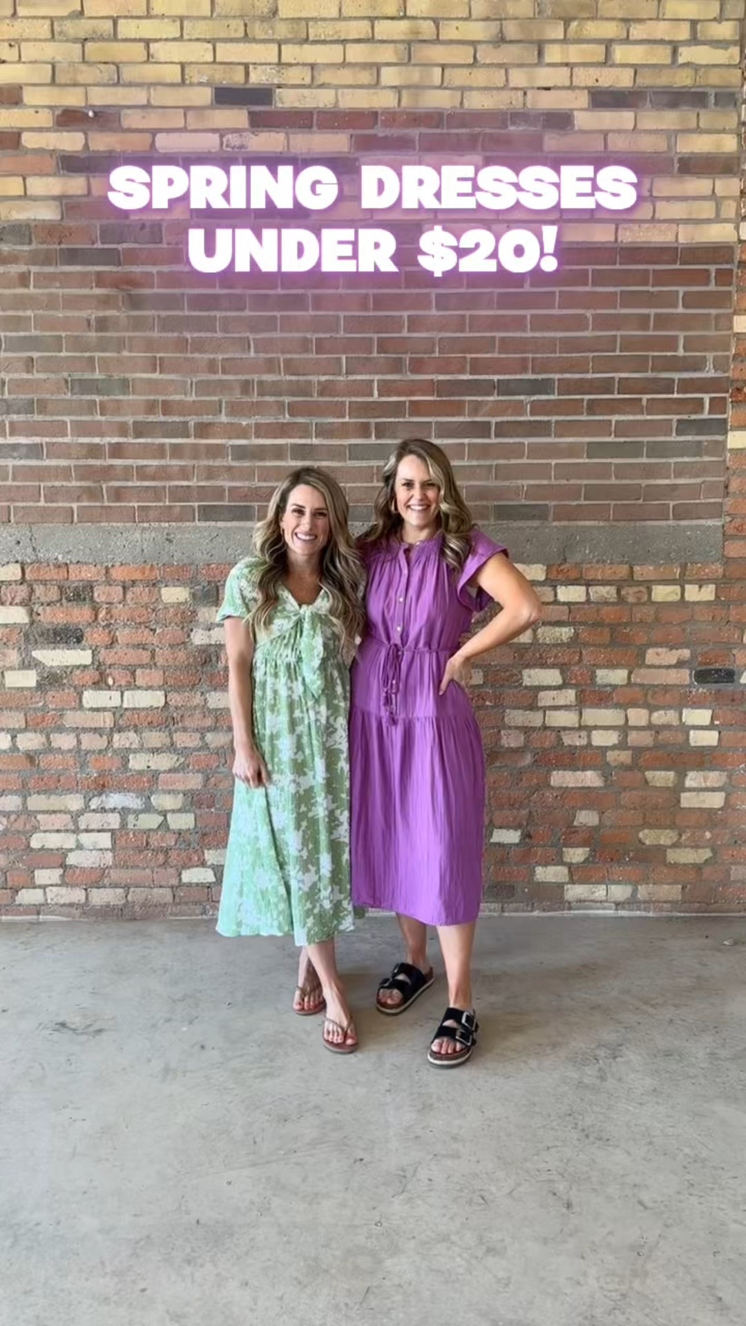 These spring dresses are comfy and cute! Plus, they are under $20!! 🤩🙌

#walmartfashion #walmart #walmartfinds #dress #sundress #mididress #floraldress #momstyle #momoutfit #momlife #midwestmom #wisconsinmom #trendyoutfit #springfashion #spring #fashion #springoutfit #springdress #summeroutfit #outfitideas #outfitinspo #affordablefashion 

#LTKStyleTip #LTKSeasonal #LTKFindsUnder50