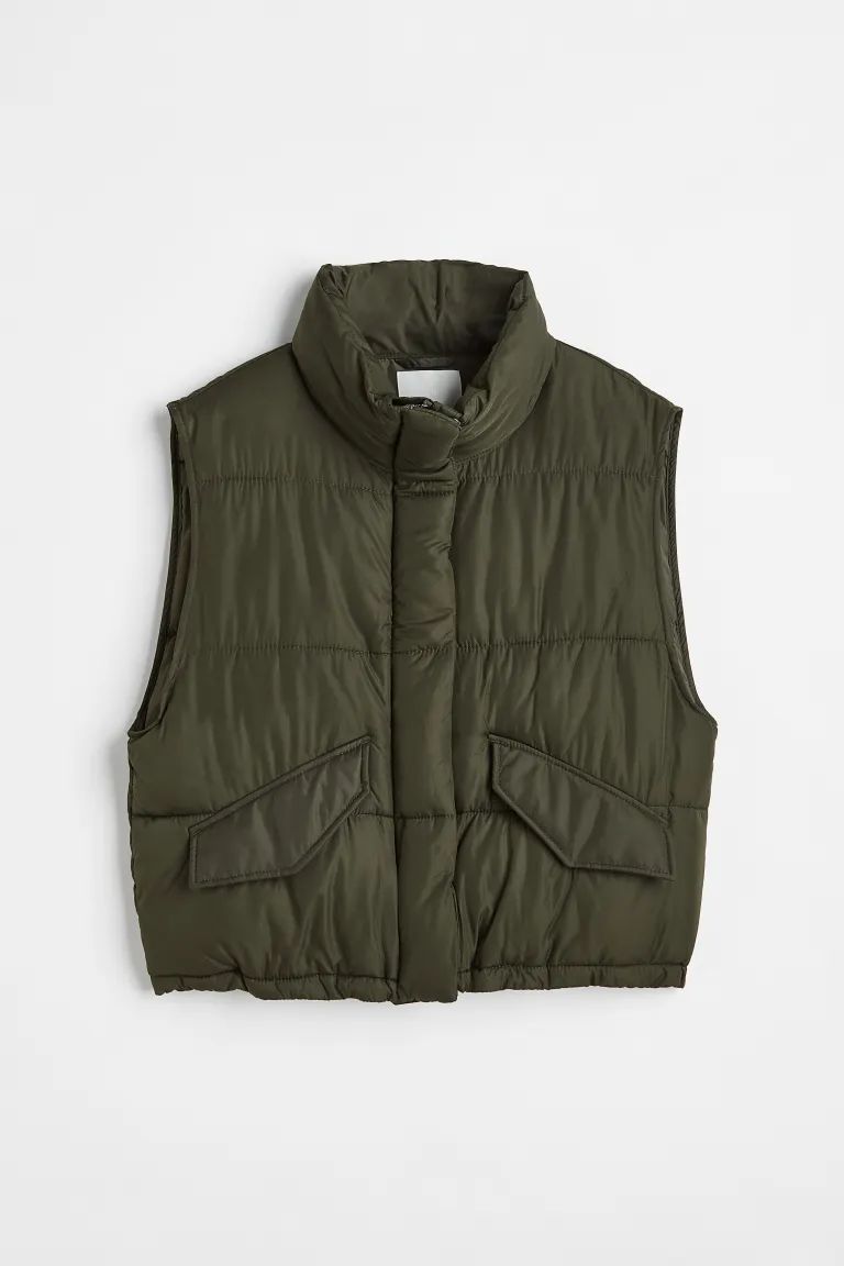 Stand-up-collar Puffer Vest | H&M (US + CA)