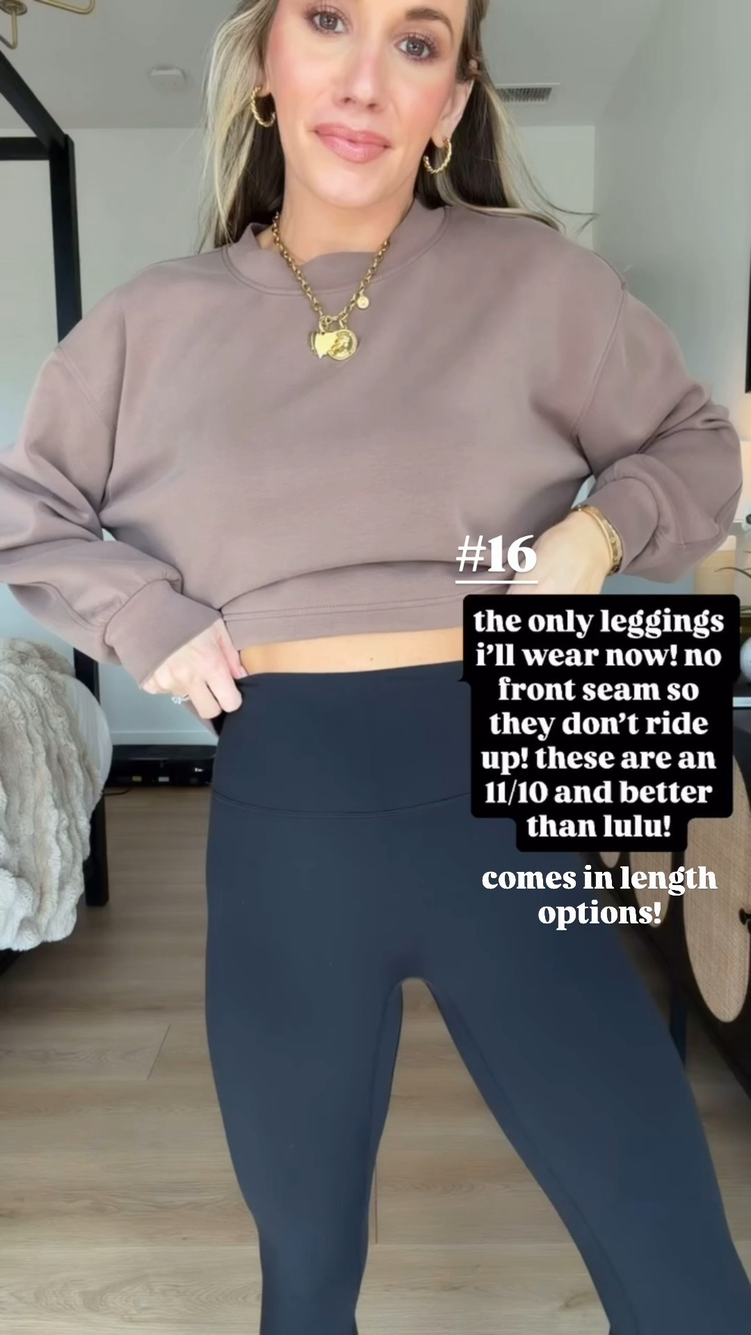 #16 top seller! These are hands down the best leggings and better than lulu in my opinion. They have no front seam so they don’t ride up, have just the right amount of compression and are insanely soft. They also come in length options. I’m wearing an xs petite and i’m 5’3 for reference  

#LTKgrwm #LTKPetite #LTKActive