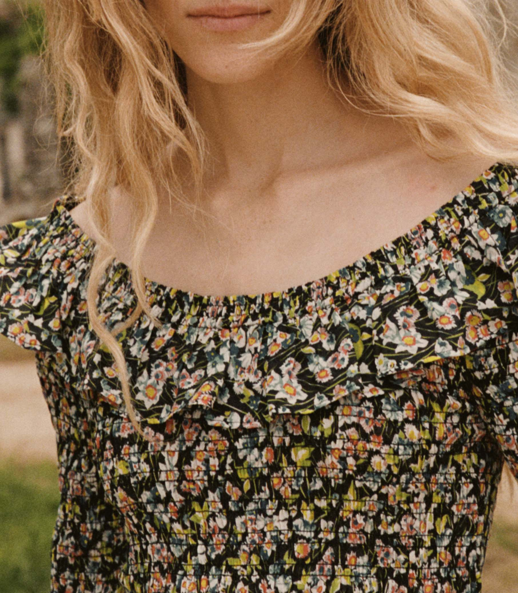 Rosenda Dress - Blossom Breeze | DÔEN | DOEN