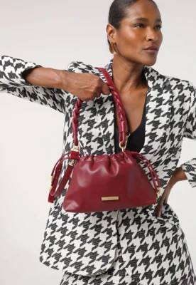 Bolsa Santa Lolla Alça Trançada Vinho | Dafiti (BR)