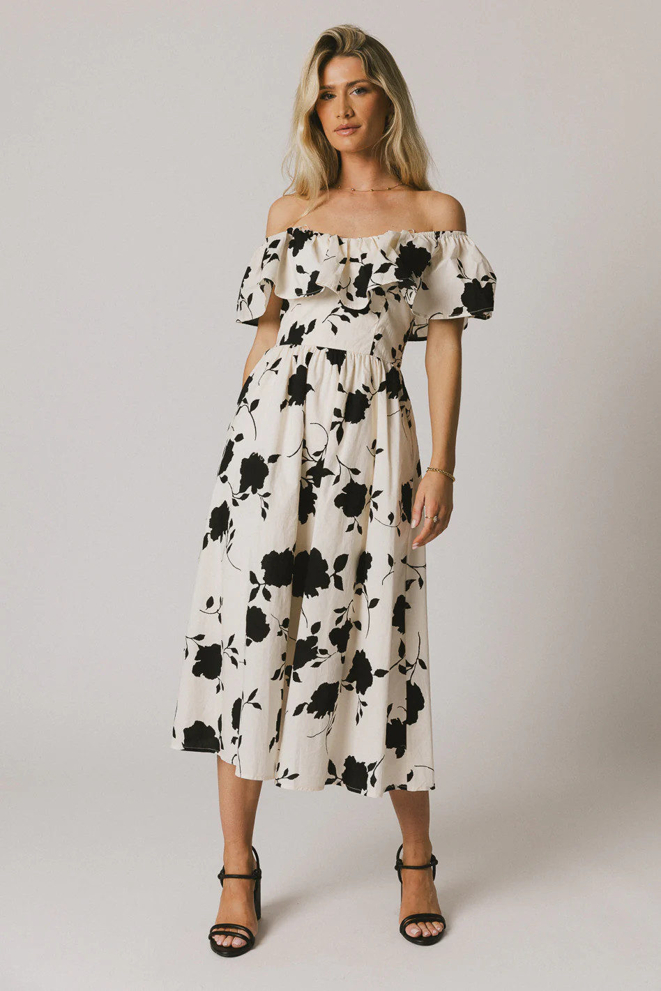 Chaney Floral Midi Dress - FINAL SALE | Böhme US