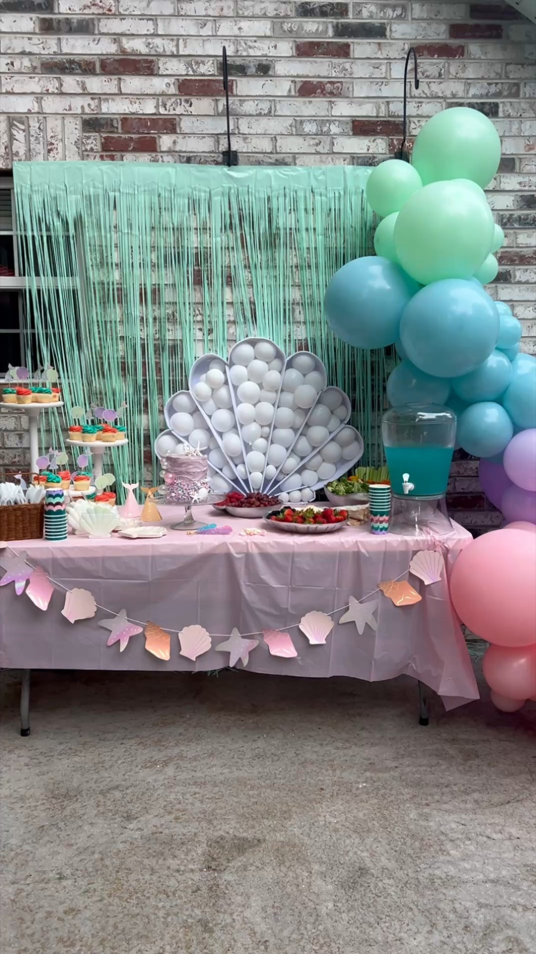 This mermaid birthday took us under the sea and back! It was so fun to put together from the balloon mosaic to all the little details!

#LTKKids #LTKParties #LTKFamily