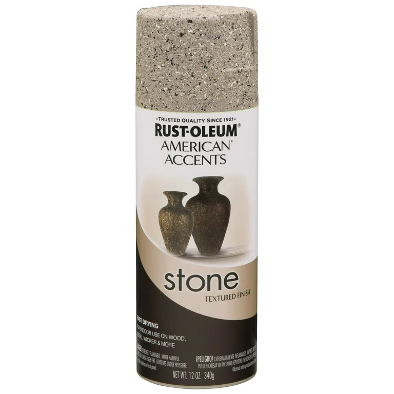 Pebble, Rust-Oleum American Accents Textured Spray Paint, 12 oz | Walmart (US)