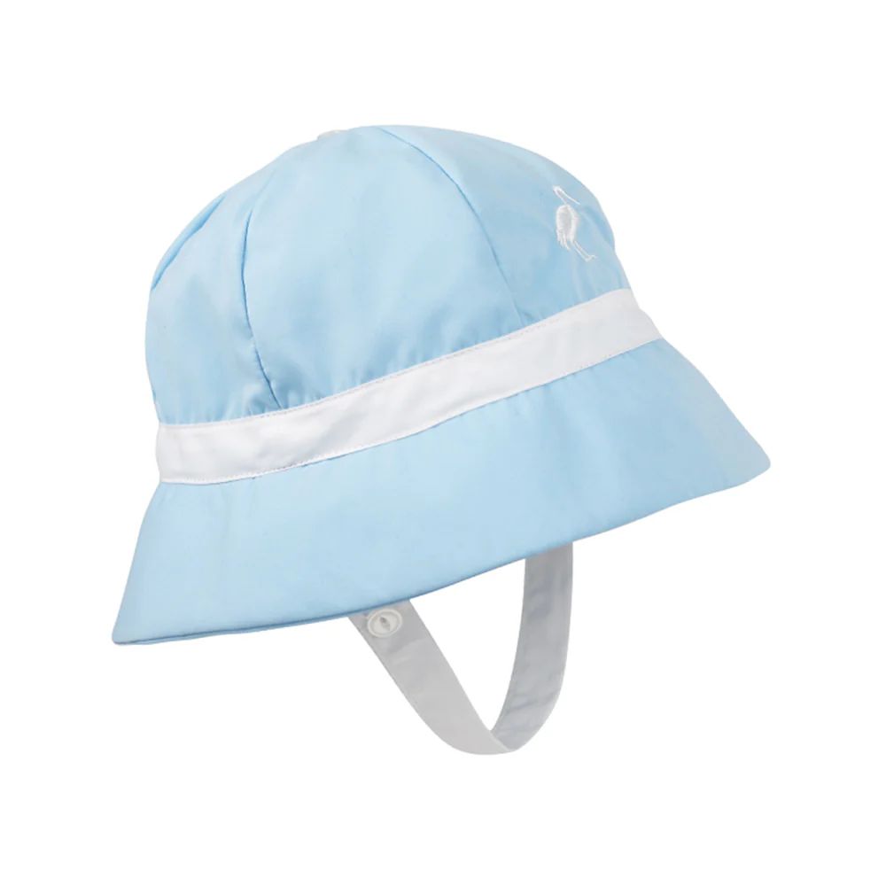 Henry's Boating Bucket - Beale Street Blue with Worth Avenue White | The Beaufort Bonnet Company
