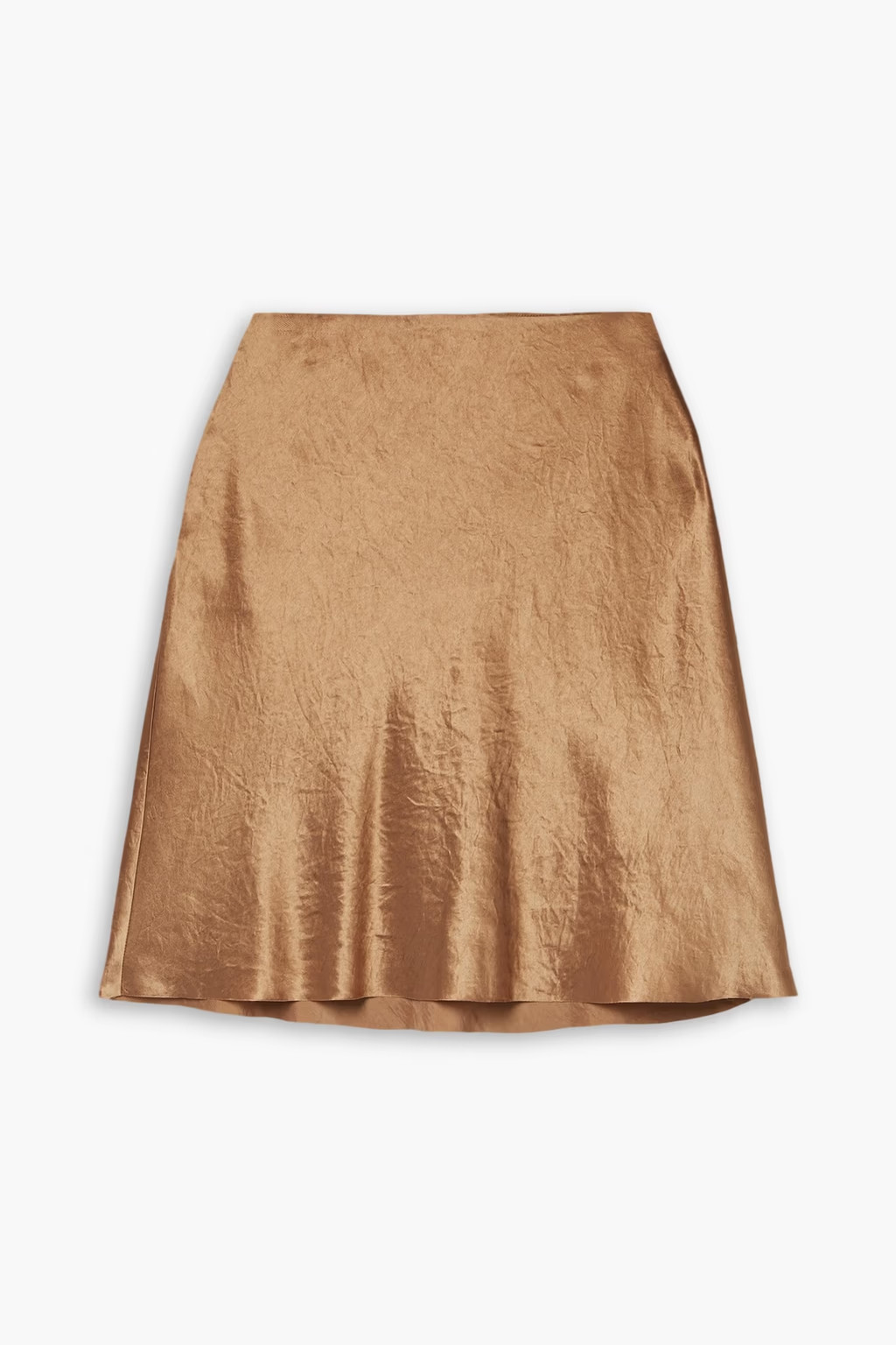 Crinkled-satin mini skirt | The Outnet (US and CA)