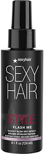 SexyHair Style Flash Me Quicky Blow Dry Spray | Heat Protection | Up to 50% Quicker Drying Time |... | Amazon (US)