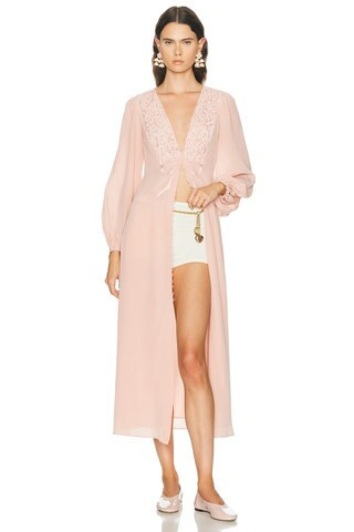 LoveShackFancy Lina Dress in Pink | FWRD 