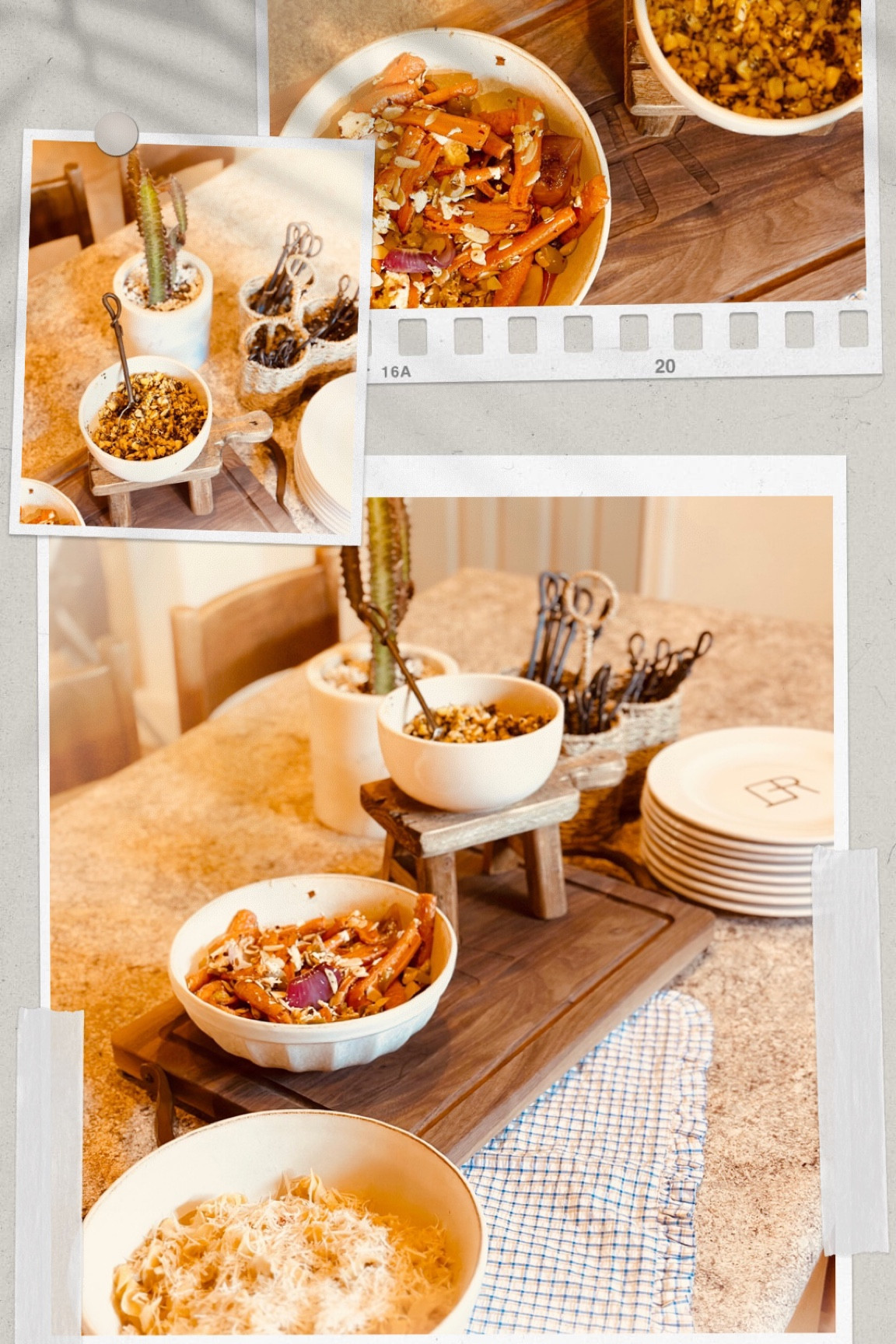 I cooked again tonight from the Easy Fancy Food cookbook and it was a hit! I was shoacked that Baxter actually loved the corn and especially the carrots! I made some butter pasta with cherry tomatoes and freshly shaved parm for the kids- always need a backup plan!
Continuing down this food journey, cooking for my family ❤️

#LTKhome #LTKFind #LTKfamily