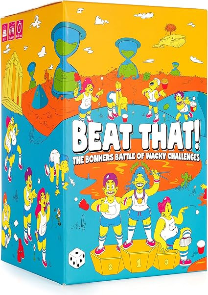 Beat That! - The Bonkers Battle of Wacky Challenges [Family Party Game for Kids & Adults] | Amazon (US)