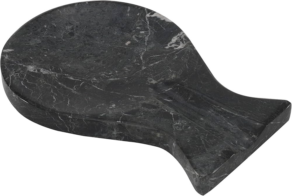 RADICALn Spoon Rest Handmade Marble Black Spatula Fork Ladle Utensil Rest Keeper - Cooking Spoon ... | Amazon (US)