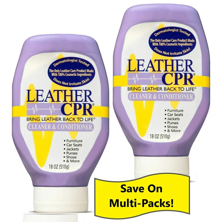 Leather CPR Cleaner & Conditioner 18oz Double Pack - Walmart.com | Walmart (US)