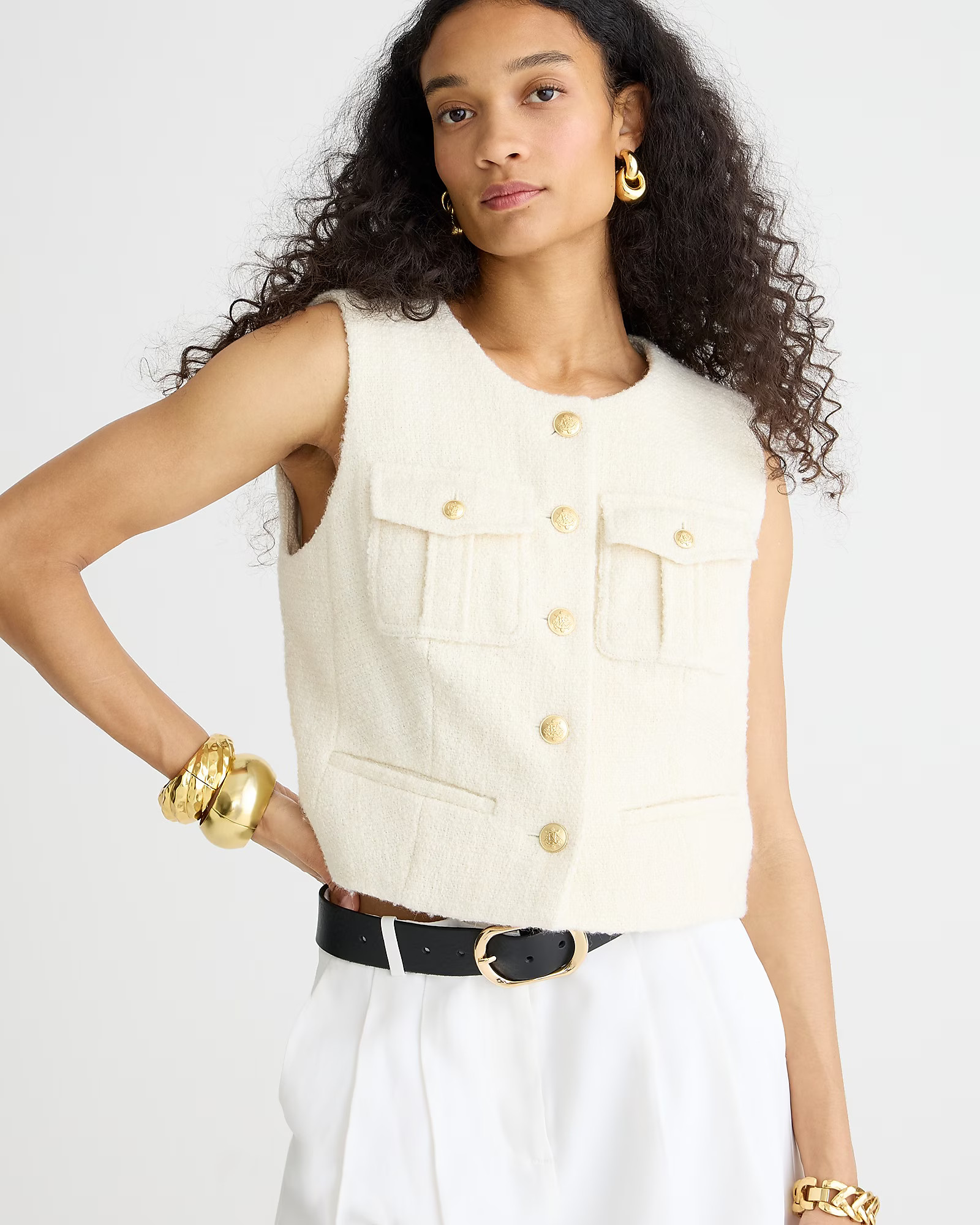 Tweed vest | J. Crew US