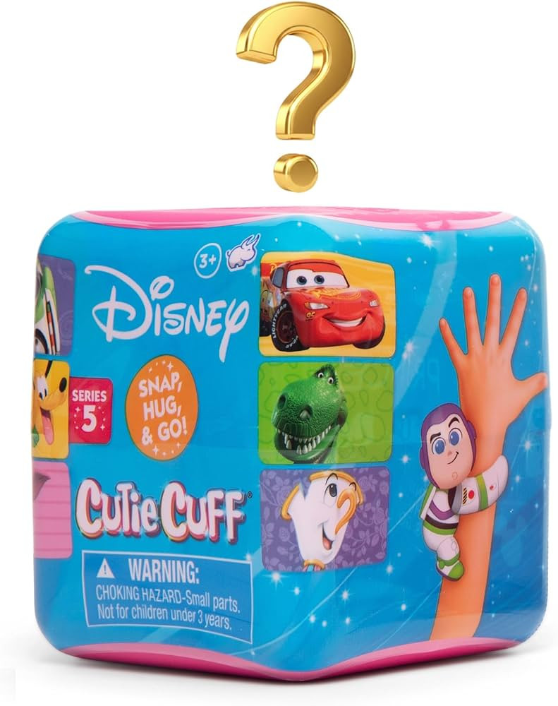 Disney Cutie Cuffs Series 5 Edition \u2013 Mystery Plush Slap Bracelet \u2013 12 Characters to Co... | Amazon (US)