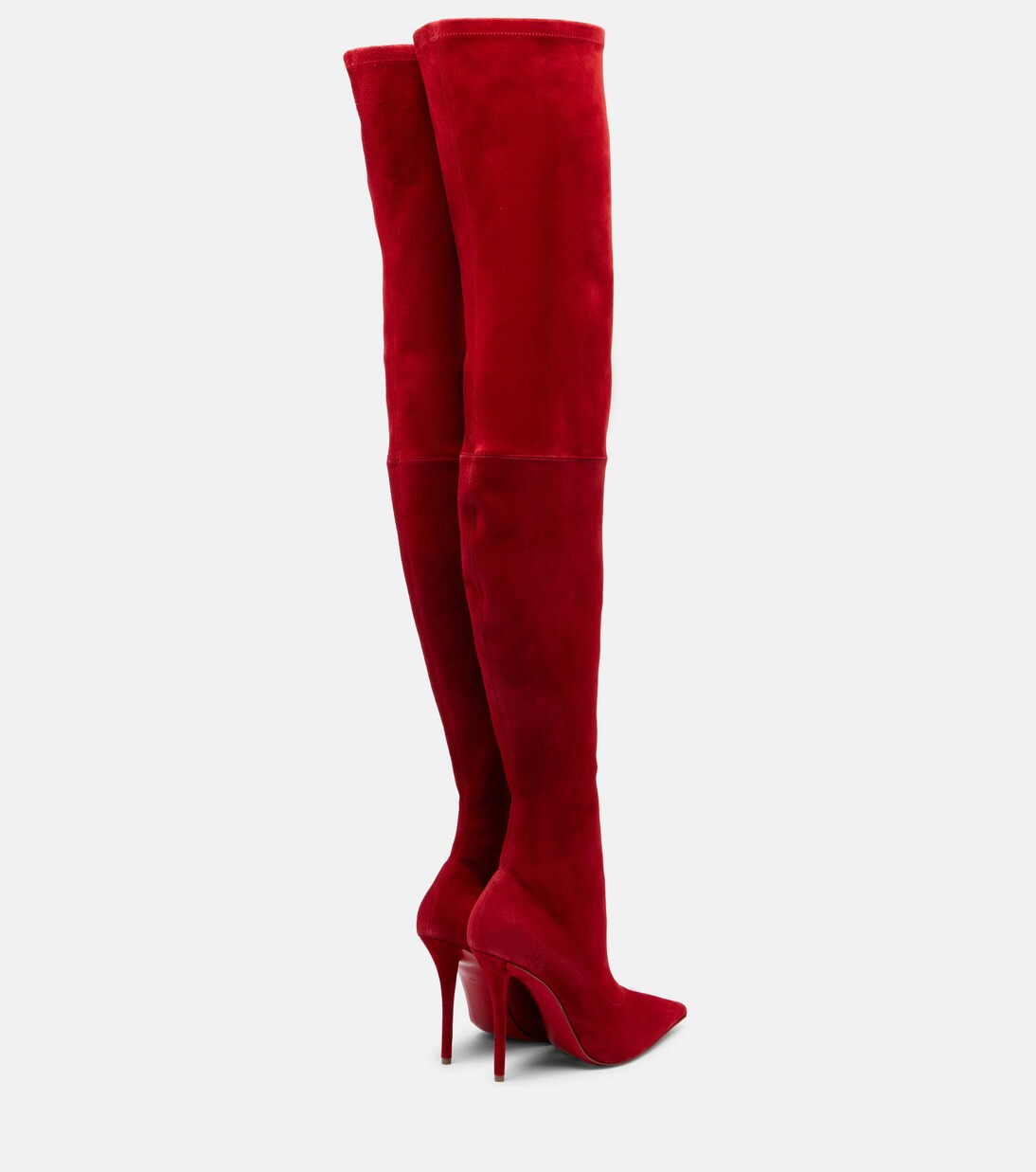 Miss Z 100 suede over-the-knee boots | Mytheresa (UK)