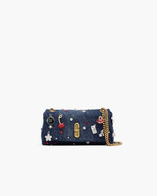 The Trinket Charm Denim Dual Chain Mini Bag | Marc Jacobs