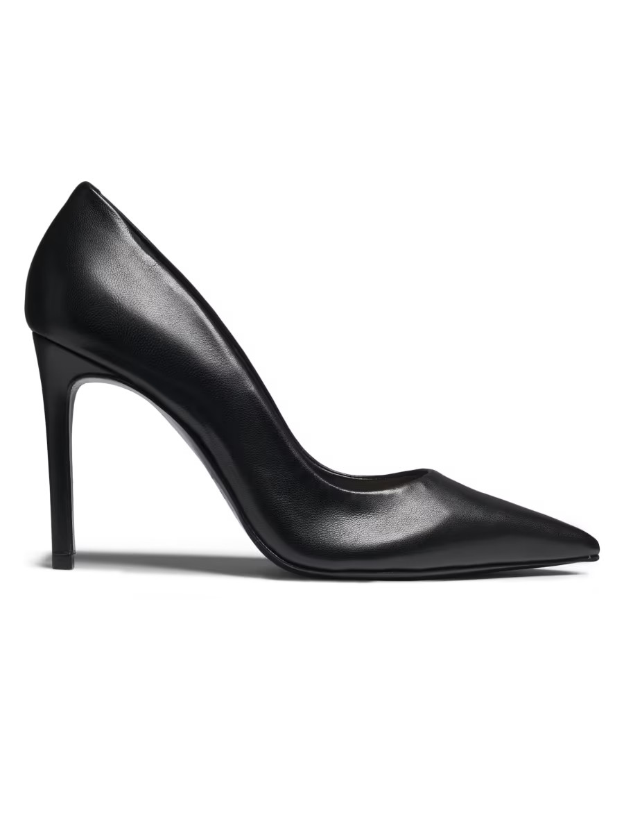 Lou 100MM Leather Stiletto-Heel Pumps | Saks Fifth Avenue