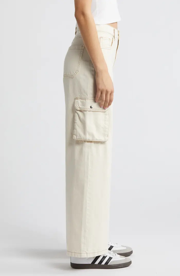 PacSun High Waist Wide Leg Cargo Pants | Nordstrom | Nordstrom