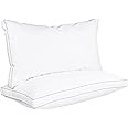 Utopia Bedding Bed Pillows for Sleeping King Size (White), Set of 2, Cooling Hotel Quality, Gusse... | Amazon (US)