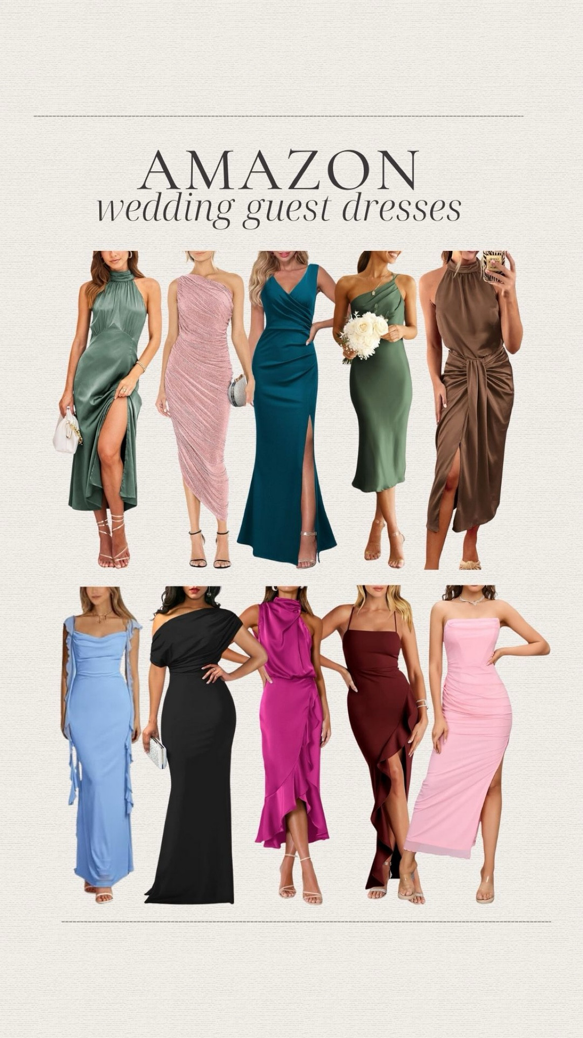 Wedding guest dresses from Amazon!
Cocktail | black tie | formal 

#LTKstyletip #LTKwedding #LTKfindsunder100