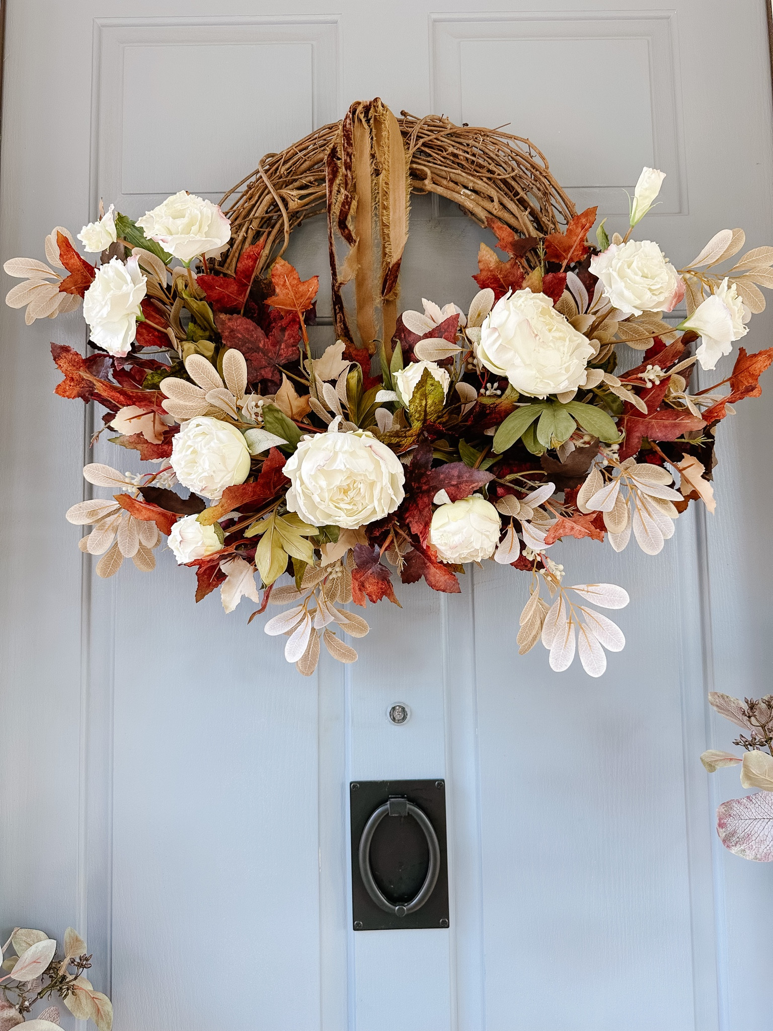 Cozy vibes meet autumn hues. Our porch is ready to charm every visitor, courtesy of @darbycreektrading. They are currently having 30% off all of their Fall & Halloween decor. Comment DARBY for a link directly to your DMs to shop from my LTK link. I’ve linked a handful of my favorites on my LTK shop @blossominginteriors at the link in my bio. 

#LTKSeasonal #LTKhome #LTKsalealert