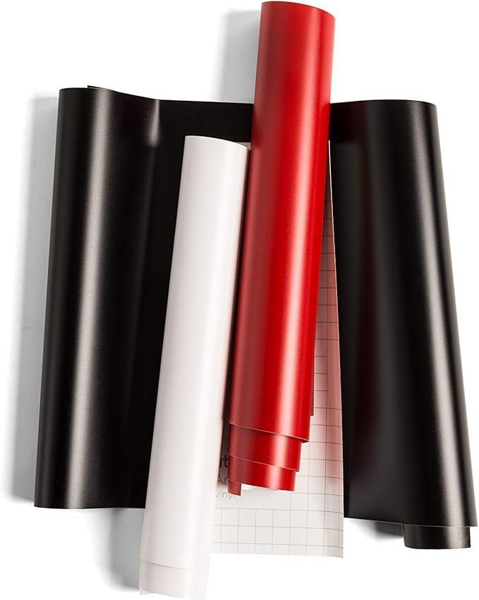 Cricut Premium Vinyl - Removable, 12” x 12” Adhesive Decal Sheets Elegence Sampler | Amazon (US)