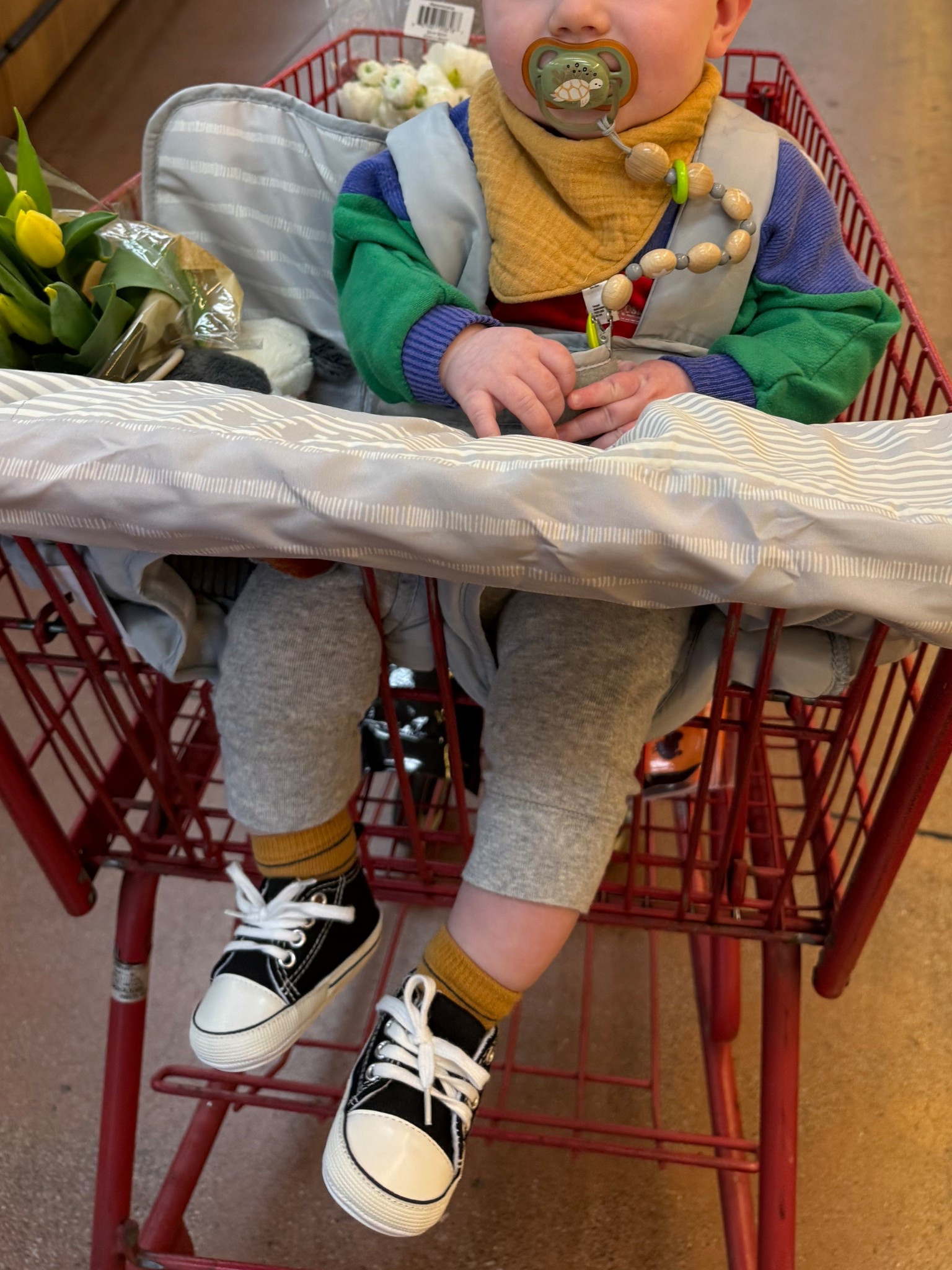 his first time sitting in the shopping cart! 🥹🛒

#LTKFamily #LTKBaby
