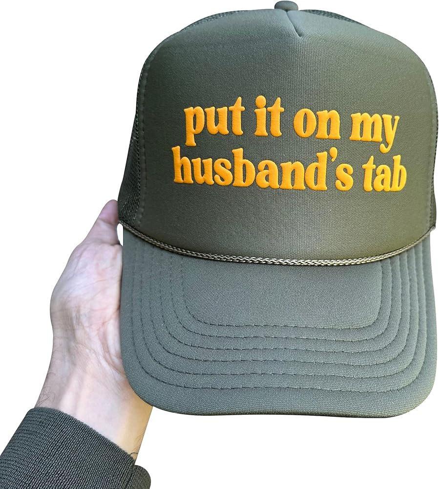 Puff Print Design Trucker Hat Vinyl Puff Printed Trucker Hat Foam Trucker Hats | Amazon (US)