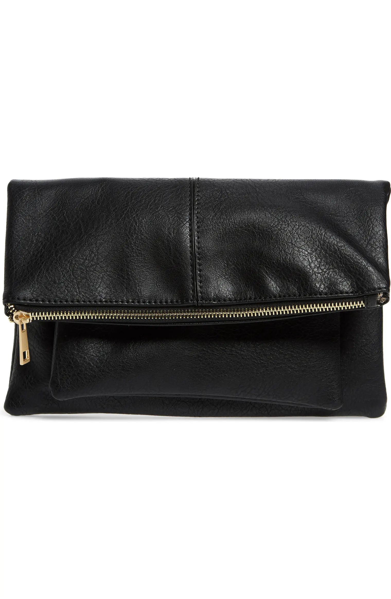 Lalet Fold Over Faux Leather Clutch | Nordstrom