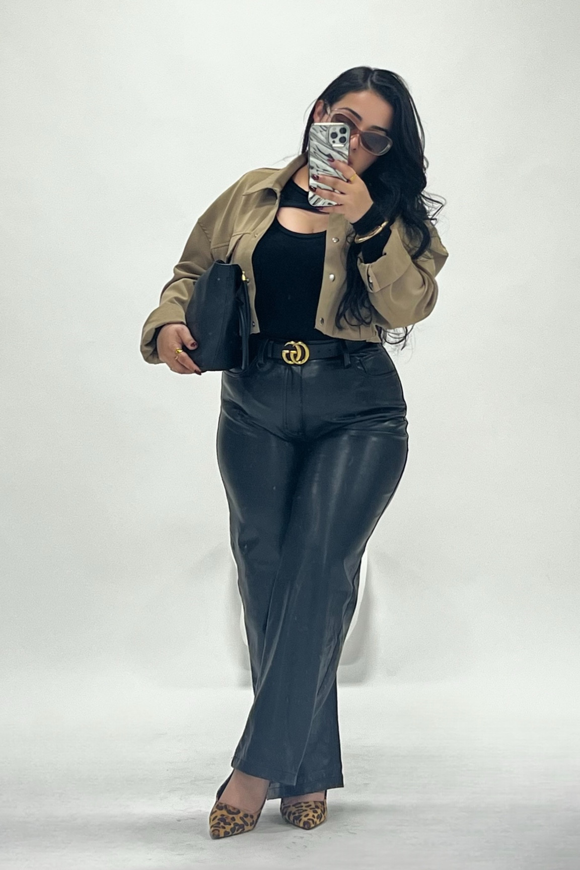 Wearing L in top and jacket 
Wearing 14 in pants 

#LTKSeasonal #LTKMidsize #LTKStyleTip