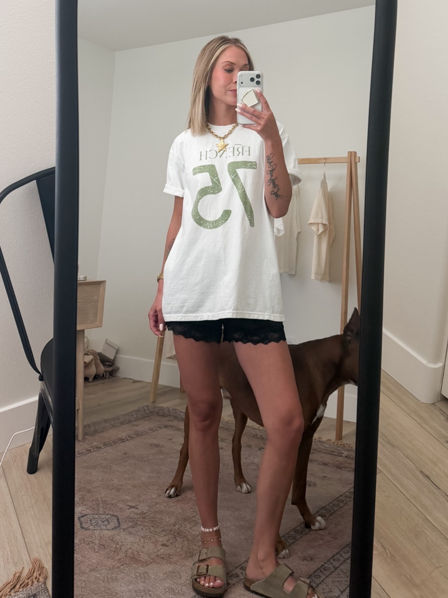 today’s outfit 
tee- L
shorts- XS

#LTKgrwm #LTKdayinmylife #LTKootd