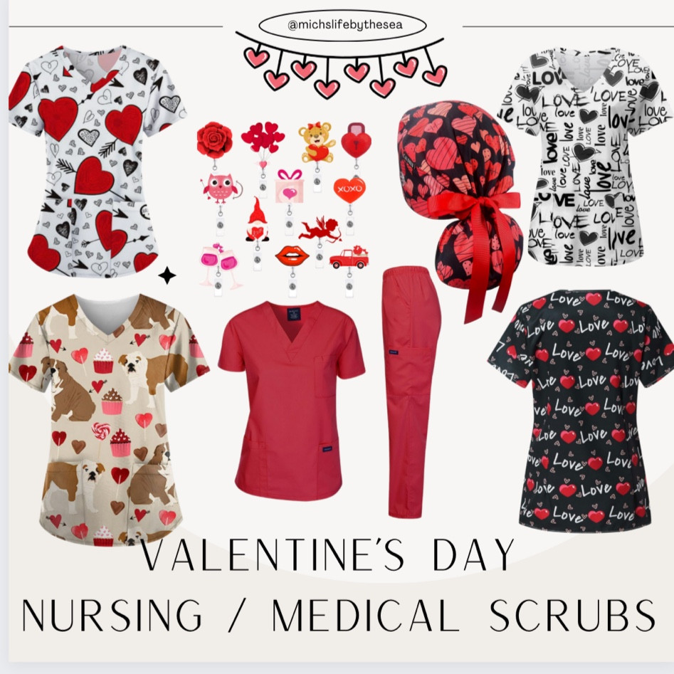 Valentines Day Nursing Scrubs | Nursing Scrubs | Nursing Scrubs Seasonal | Medical Scrubs | Valentines Day Medical Scrubs | Valentines Day Workwear Nurses | Valentines Day Nurse Gear 

#LTKSeasonal #LTKworkwear #LTKU