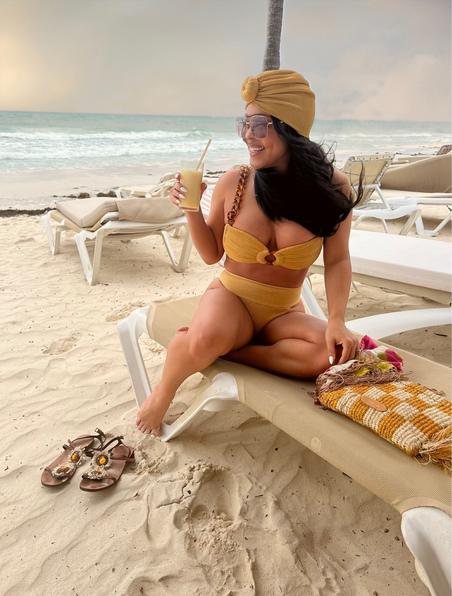 #Mexico in #MontceSwim! This color (Goldie) is only available in limited sizes so I’ve linked the same set in Sun Sparkle, along with similar styles. Count on #Montce for the perfect fit every time! I’m wearing a L top and M bottom.

#swim #swimsuits #swimsuit #vacationoutfit #resortwear #swimwear#LTKMostLoved 

#LTKSeasonal #LTKstyletip #LTKswim