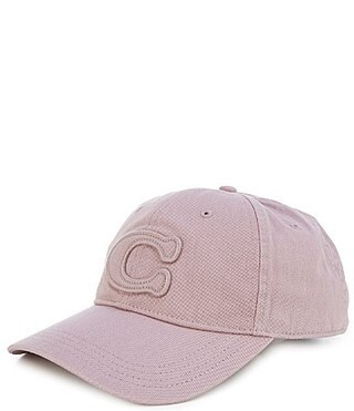 COACH Sculpted C Baseball Cap - Wisteria | Dillard's