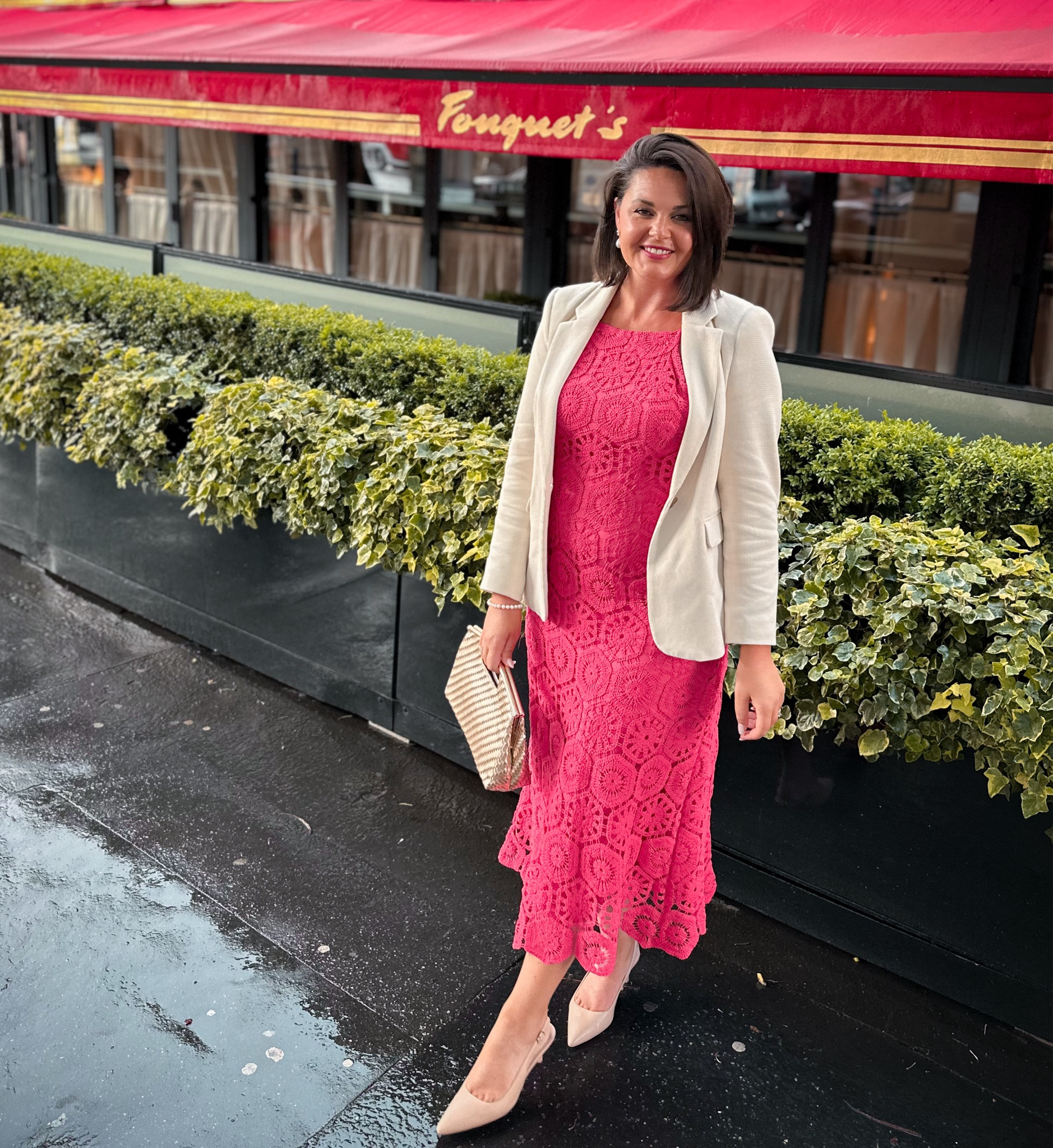 Hello from Paris! Channeling my parisian chic in my marks and Spencer hot pink crochet dress.  

#LTKsummer #LTKmidsize #LTKuk