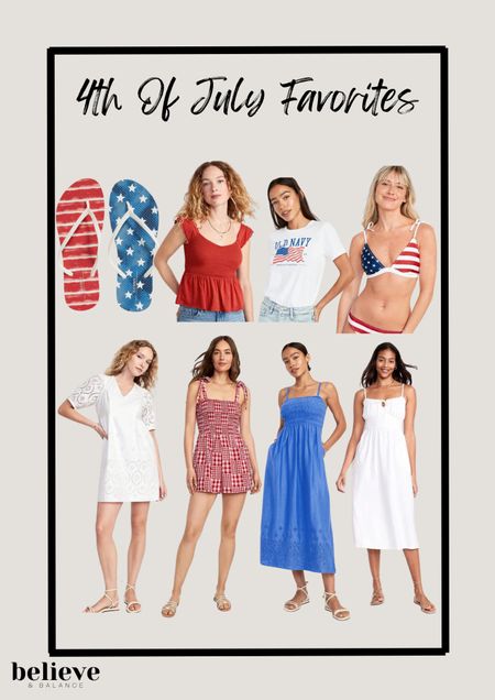 These are some of my favorite 4th of July finds.  I love finding some patriotic outfits for the holiday that are festive and cute for a barbecue outfit or a unique festive summer outfit. 

#LTKSeasonal #LTKFind #LTKstyletip