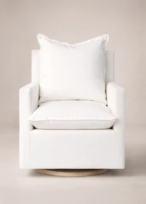 Nola Swivel Nursery Glider | Oilo Studio