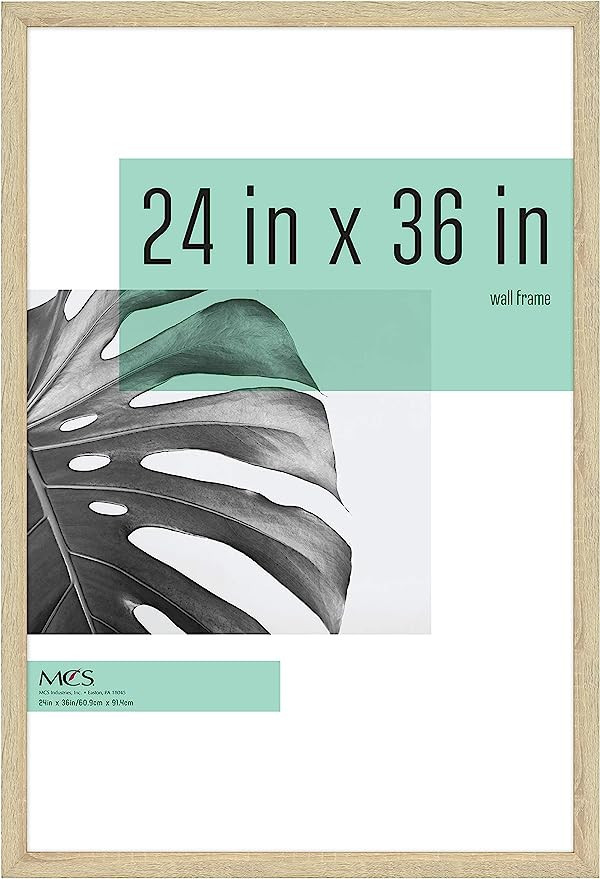 MCS Studio Gallery Frame, Natural Woodgrain, 24 x 36 in, Single | Amazon (US)