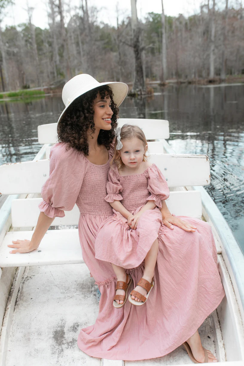 Lani Dress in Dusty Rose | Ivy City Co