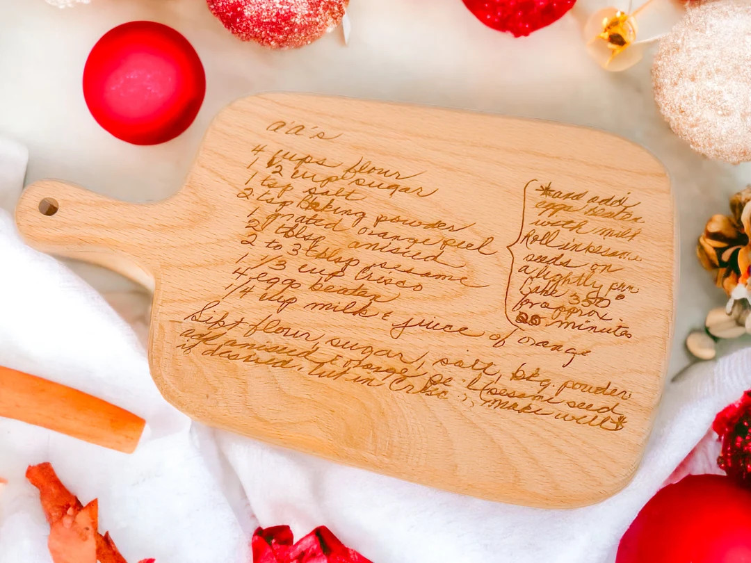 Custom Recipe Cutting Board Laser Engraved Custom Engraved - Etsy Canada | Etsy (CAD)