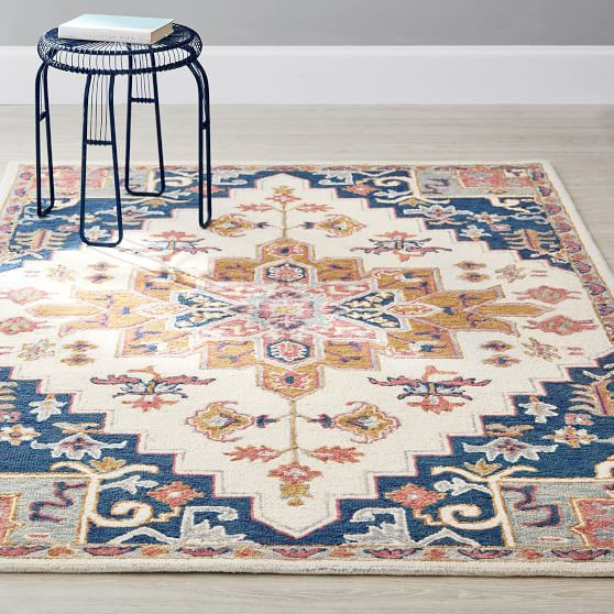 Alexandra Recycled Wool Rug | Pottery Barn Teen