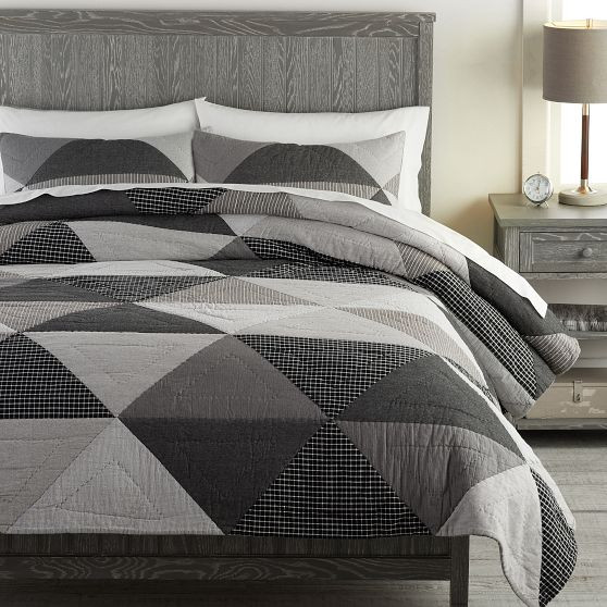 Huntley Patch Quilt | Pottery Barn Teen