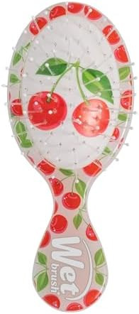 Wet Brush Mini Detangler Hair Brush, Cherry (Tutti Fruitti), Detangling Travel Hairbrush, Ultra-S... | Amazon (US)