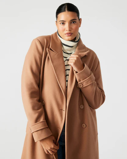 PRINCE Coat Camel | Women's Structured Coat | Steve Madden (US)