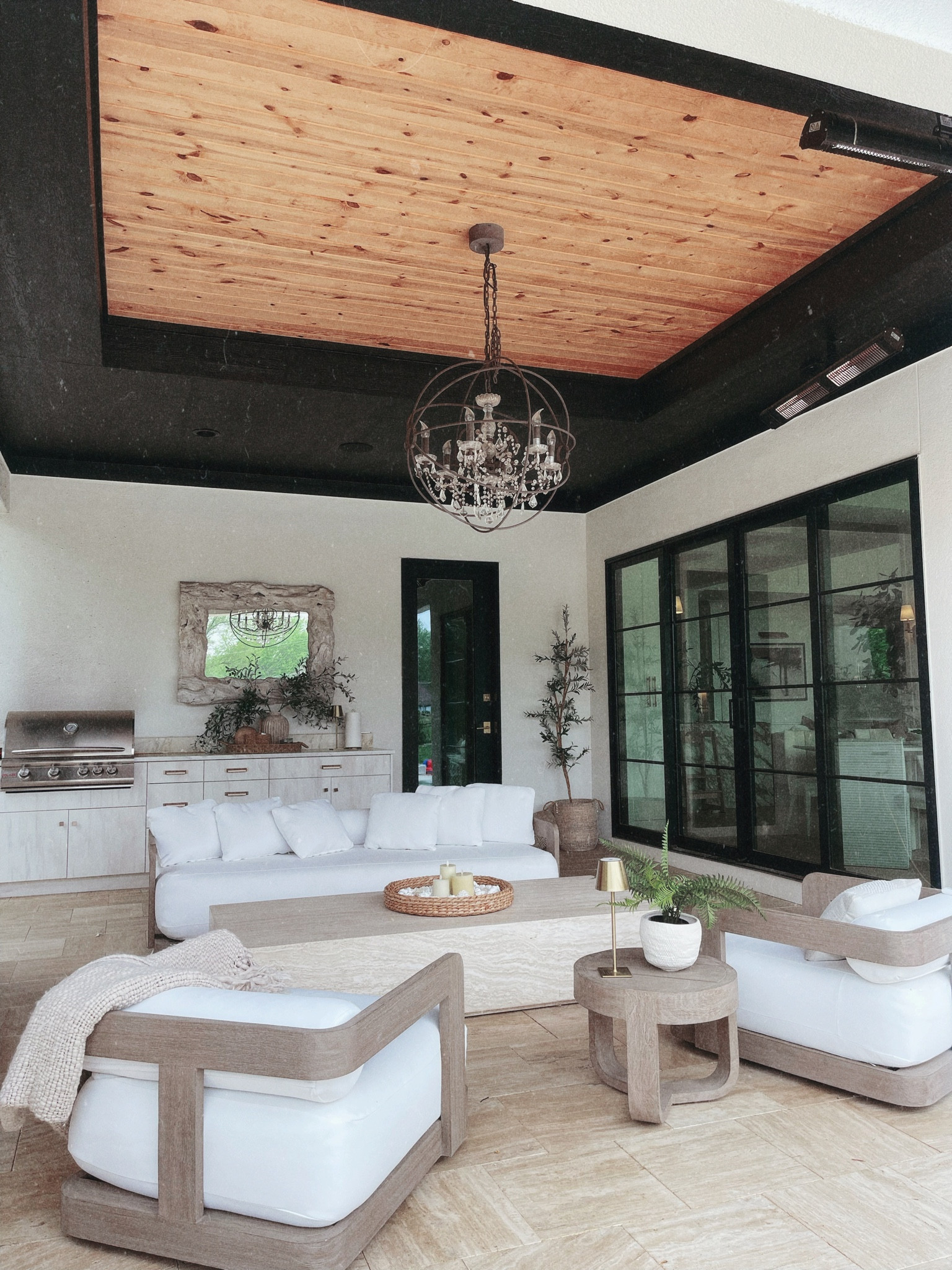 Outdoor covered patio furniture- linking similar 