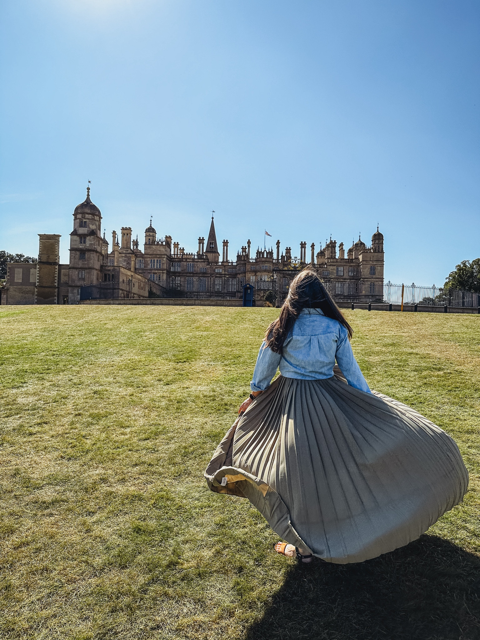 Vacation Outfit, What to wear in the UK, English Countryside, Burghley House

Maxi Dress, Spring Outfit

Carry on hack: Add a denim shirt to a maxi dress to create a new look for a dress you can wear on its own as an outfit and then pair the shirt with bottoms for another new outfit. Travel capsule wardrobe 

#LTKtravel #LTKstyletip 

#LTKSeasonal