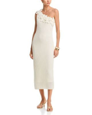 Crochet 3D Flower Midi Dress - Exclusive | Bloomingdale's (US)