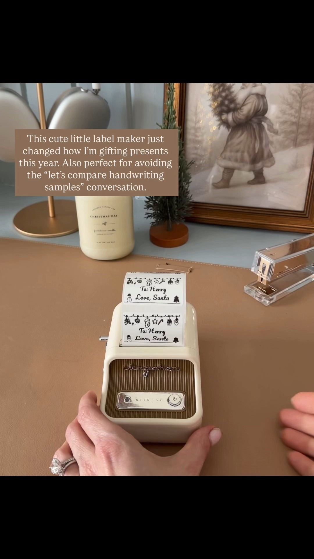 Love this label maker for making personalized gift tags! 

#LTKHoliday #LTKHome #LTKSaleAlert