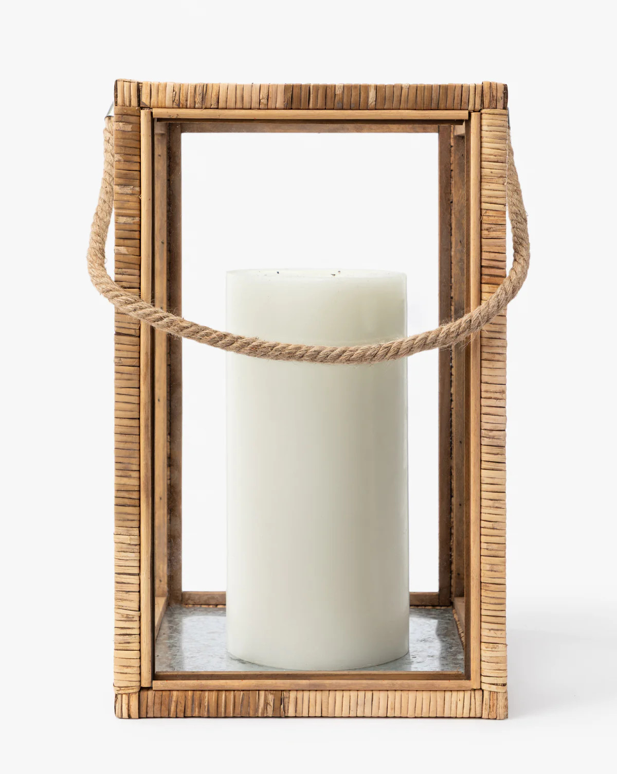 Rattan & Glass Lantern | McGee & Co. (US)