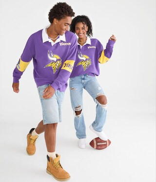 Minnesota Vikings Rugby Sweatshirt | Aeropostale